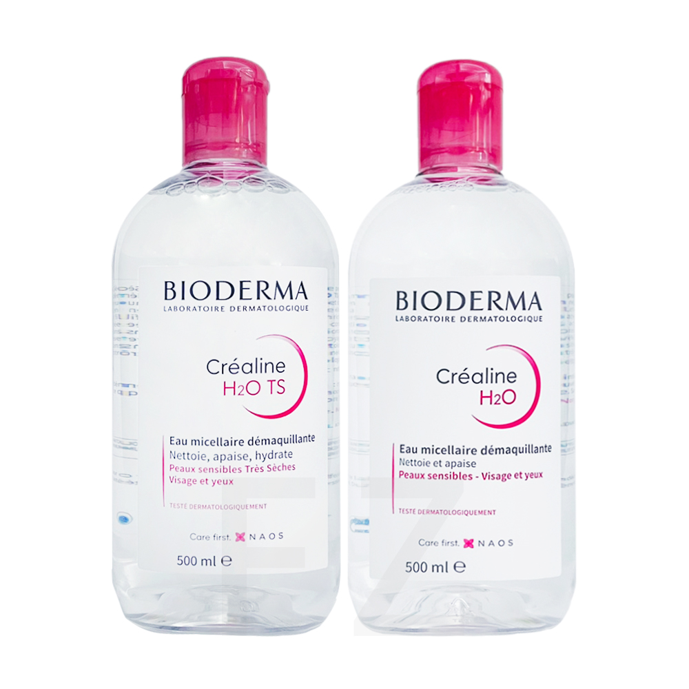 Bioderma Créaline 舒妍 高效潔膚液1+1超值組 (敏感肌+加強保濕) 500ml
