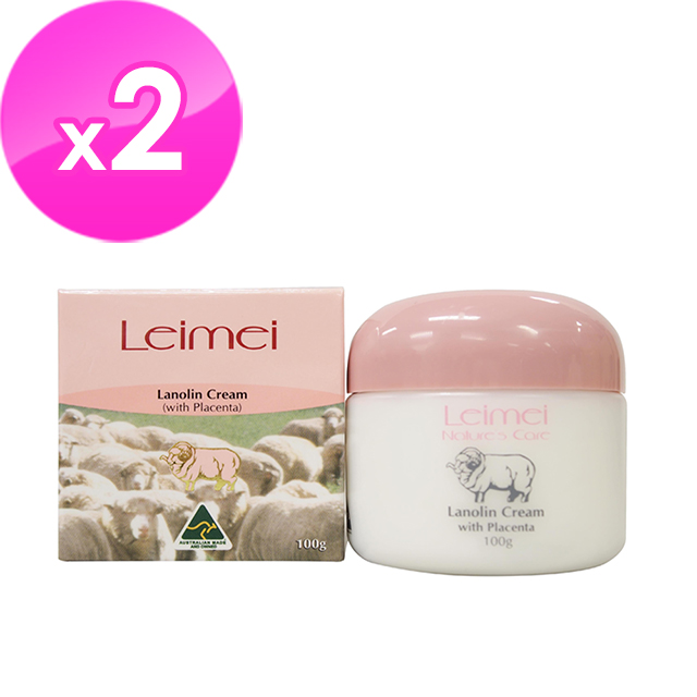 【澳洲Nature’s Care】Leimei 綿羊霜含胎盤素 (2 入組, 100g/罐)