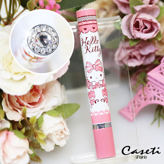 【Hello Kitty X Caseti】粉紅蕾絲 Kitty 香水瓶 旅行香水攜帶瓶 香水分裝瓶 容量3.1ml