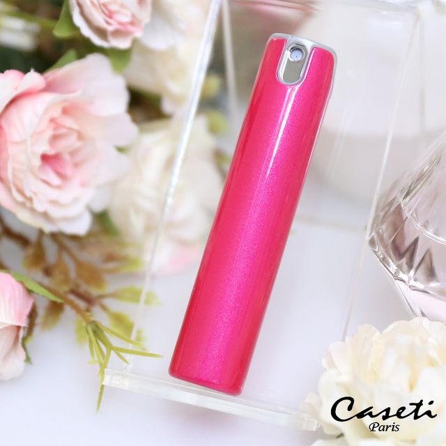【Caseti】俏麗桃紅 香水分裝瓶 旅行香水攜帶瓶 香水瓶 噴瓶 壓瓶 空瓶 分裝瓶推薦