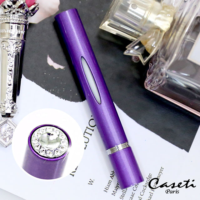 【Caseti】紫色 旅行香水瓶 香水攜帶瓶 香水分裝瓶 容量3.1ml