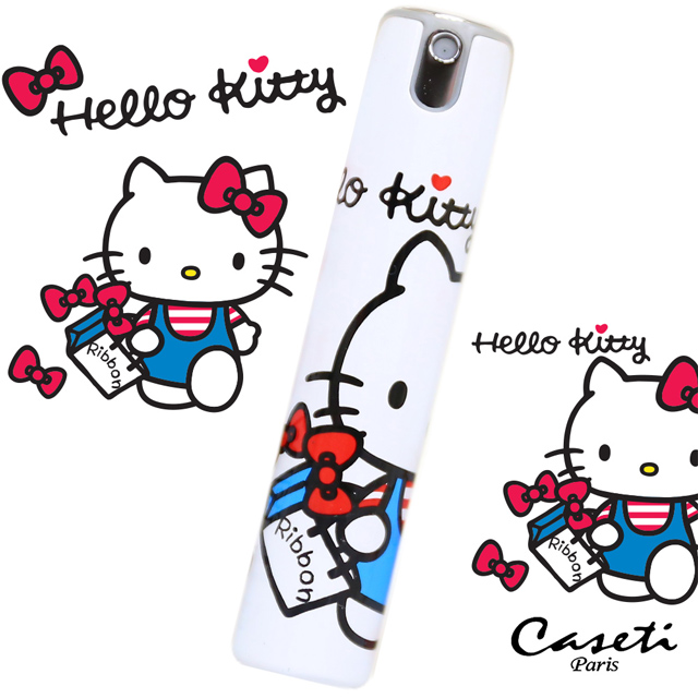 【Hello Kitty X Caseti】購物凱蒂 香水分裝瓶 旅行香水攜帶瓶 香水瓶 噴瓶 壓瓶 空瓶