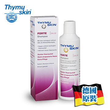 德國 Thymuskin 欣髮源-FORTE 強效養髮系列高效生物活性洗髮精200ml/1入