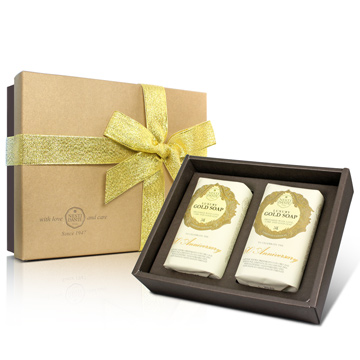Nesti Dante 義大利手工皂-經典黃金皂禮盒(250g×2入)