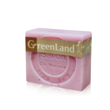 【綺緣 】GreenLand橄欖油玫瑰馬賽皂90g(6入)