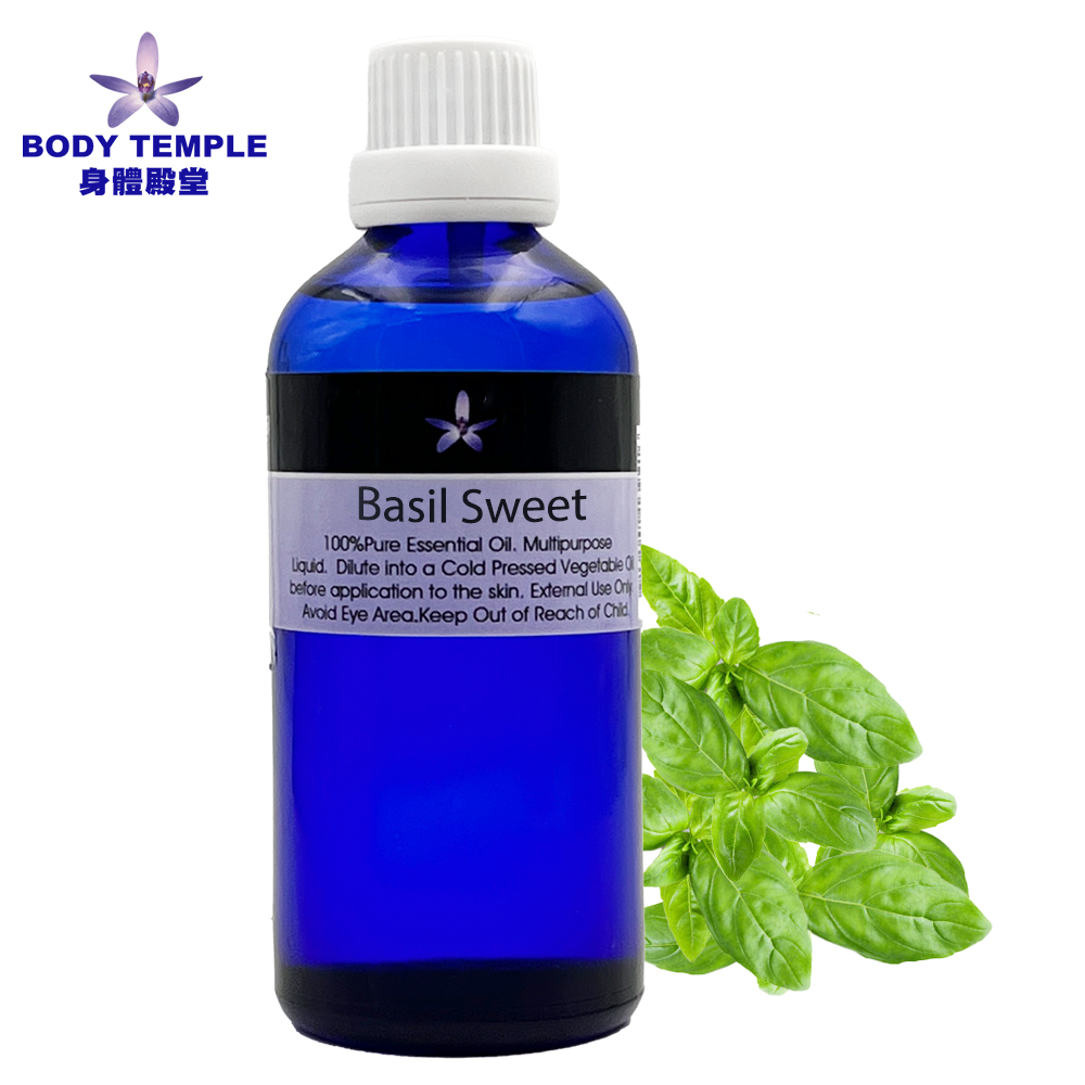 Body Temple 甜羅勒(Basil Sweet)芳療精油100ml