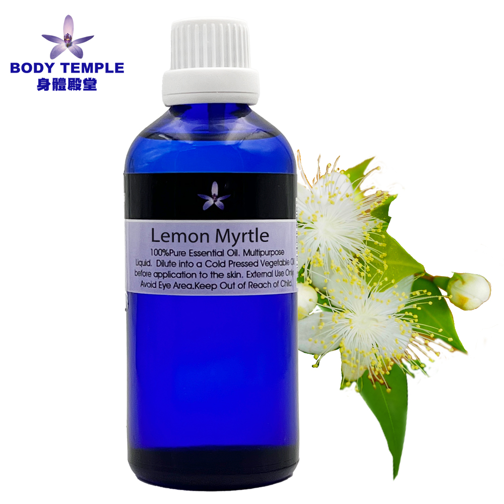 Body Temple 檸檬姚金孃(Lemon myrtle)芳療精油100ml
