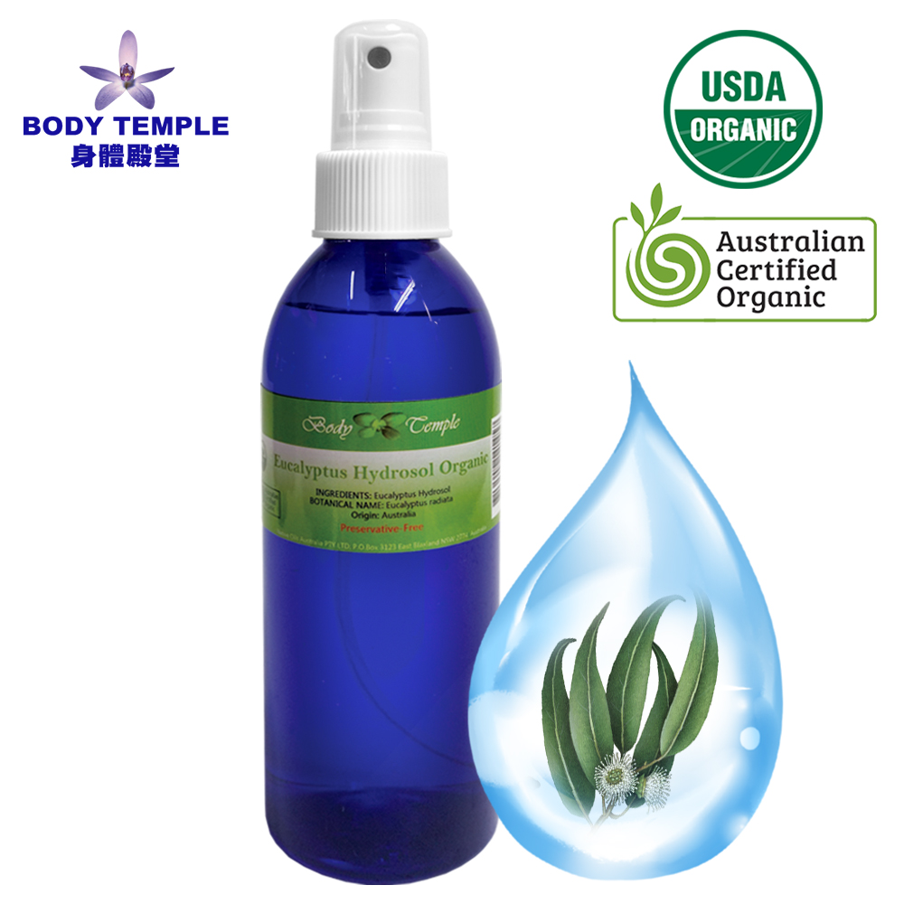 Body Temple 有機尤加利eucalyptus精油純露 200ml