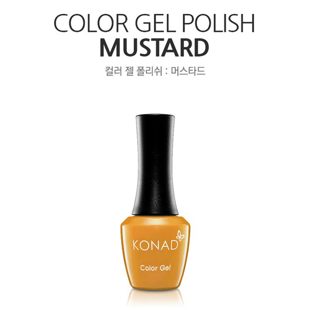 KONAD可卸式彩色凝膠-033 Mustard