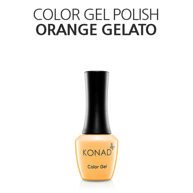 KONAD可卸式彩色凝膠-056 Orange Gelato