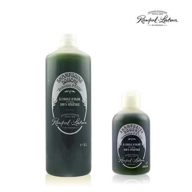 【南法香頌】歐巴拉朵 特級橄欖油沐浴乳大+小(1L+250ml/瓶)