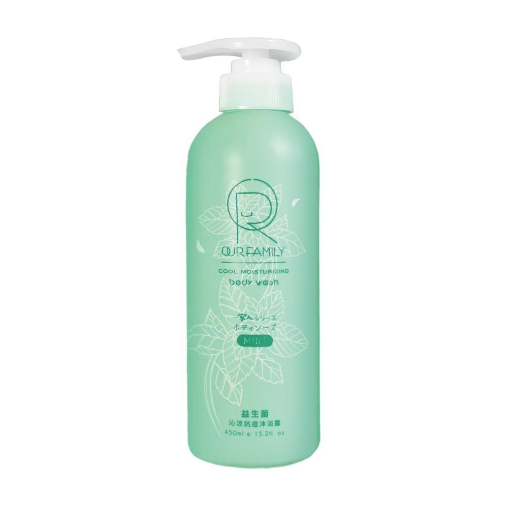 【OUR FAMILY 一家人】 益生菌沁涼抗痘沐浴露450ml