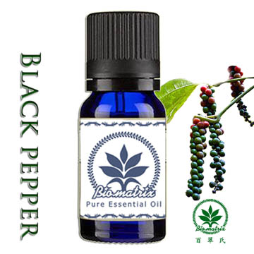 【百翠氏】黑胡椒精油Black pepper -10ml(適用擴香spa芳療按摩薰香手工皂)