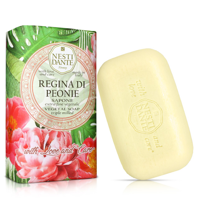 Nesti Dante 義大利手工皂-自然花萃系列-N° 3牡丹花皂(250g)