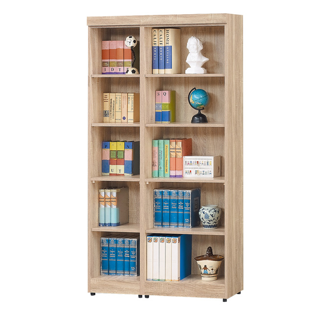 Boden-達爾思3.3尺開放式書櫃/收納櫃/展示櫃組合