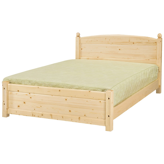 Boden-杏桃5尺四分床板雙人床架