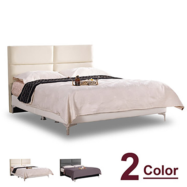 【時尚屋】[C7安蒂6尺加大雙人床C7-676-1兩色可選/不含床墊/免運費/免組裝/臥室系列