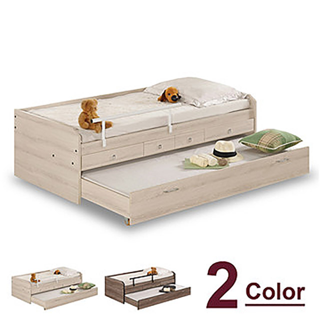 【時尚屋】[C7塔利斯3.3尺子母床C7-681-1兩色可選/不含床頭櫃-床墊/免運費/免組裝/臥室系列