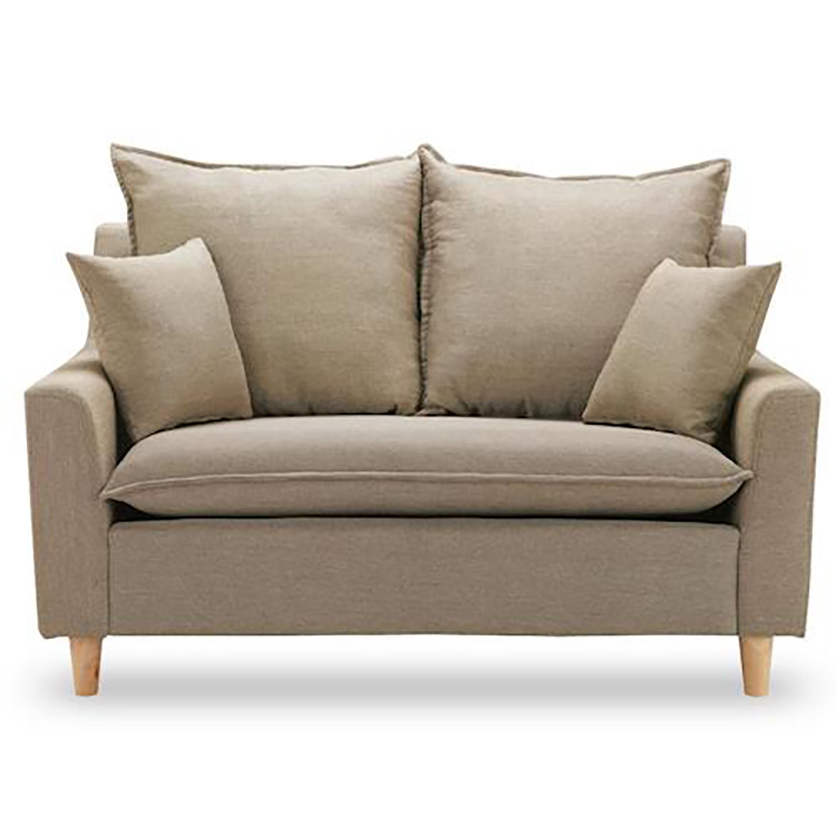 【時尚屋】[MT7奧蘿拉雙人座淺咖啡色沙發MT7-321-1免組裝/免運費/沙發