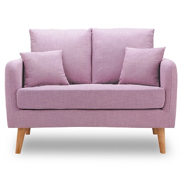 【時尚屋】[MT7卡洛兒雙人座粉紫色沙發MT7-322-7免組裝/免運費/沙發