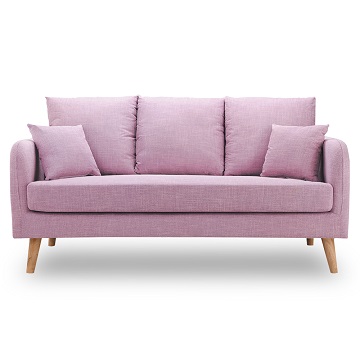 【時尚屋】[MT7卡洛兒三人座粉紫色沙發MT7-322-8免組裝/免運費/沙發