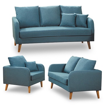 【時尚屋】[MT7卡洛兒天空藍色沙發組MT7-322-9免組裝/免運費/沙發