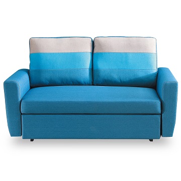 【時尚屋】[MT7莫妮卡雙人座藍色布沙發床MT7-340-1免組裝/免運費/沙發