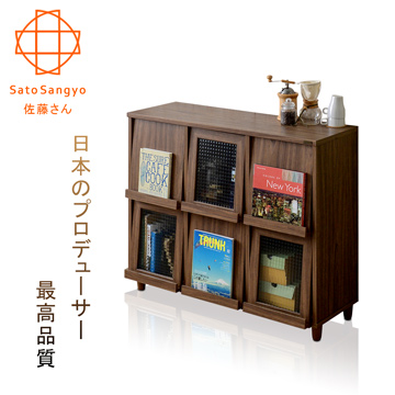 【Sato】NEFLAS時間旅人六門收納書櫃•幅111cm
