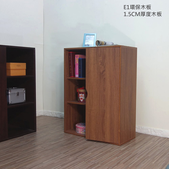 【ONE生活】傢俱-復刻現代六格一門書櫃/展示櫃