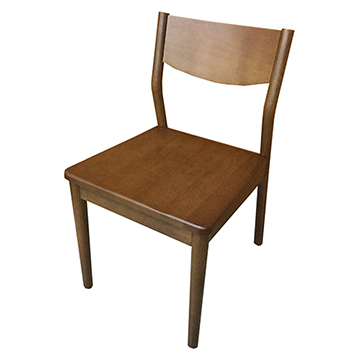 AS-Hulda淺胡桃實木餐椅-45x54x77.5cm