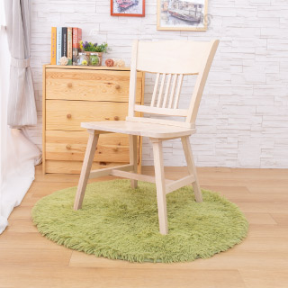 AS-艾朵拉洗白色餐椅-49x58x85cm