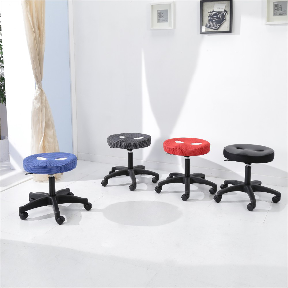 BuyJM 厚8公分立體成型泡棉圓型旋轉椅/電腦椅
