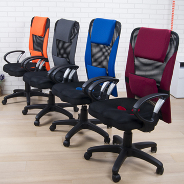 《BuyJM》全方位3D高背護腰辦公椅(4色可選)