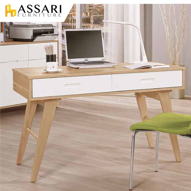 ASSARI-羅德尼4尺書桌(寬120x深60x高75cm)