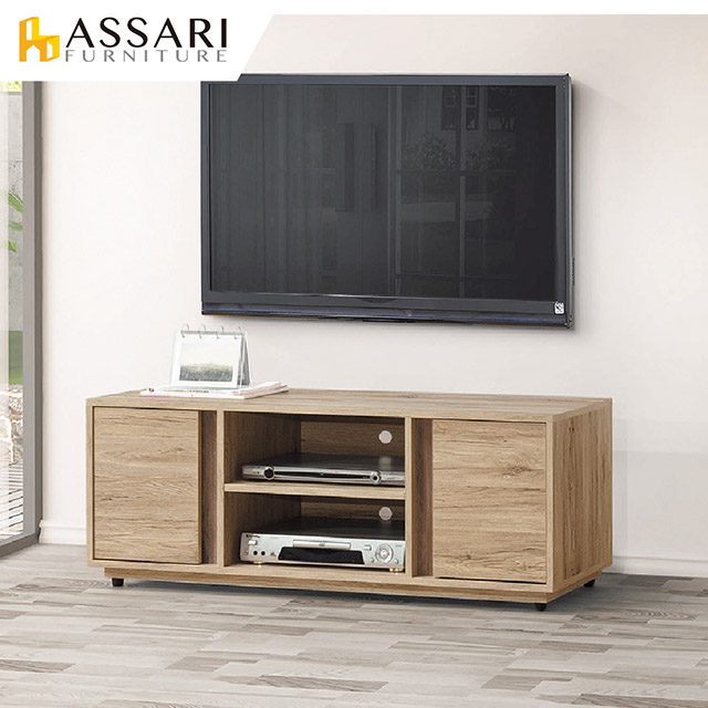 ASSARI-莫蘭迪4尺電視櫃(寬151x深40x高49cm)