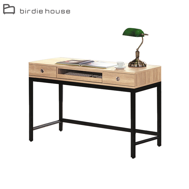 Birdie-卡爾工業風4尺書桌/電腦桌/工作桌