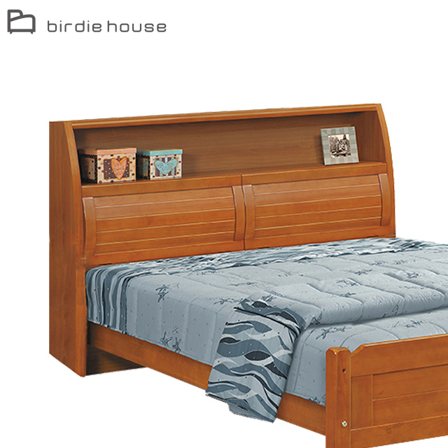 Birdie-奧蘿拉5尺實木雙人床頭箱