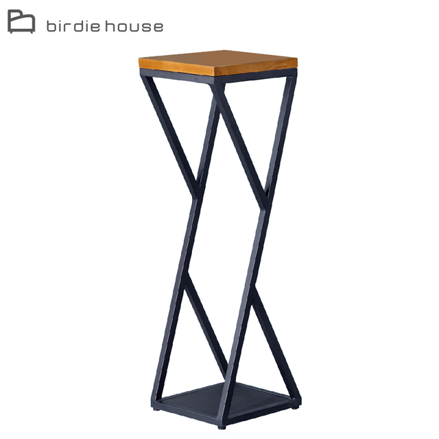 Birdie-麥瑞工業風方型花架/玄關桌/置物收納架-高