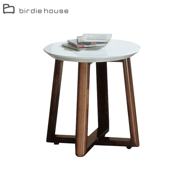 Birdie-曼蒂簡約造型茶几/邊桌/玄關桌-小(1.3尺)