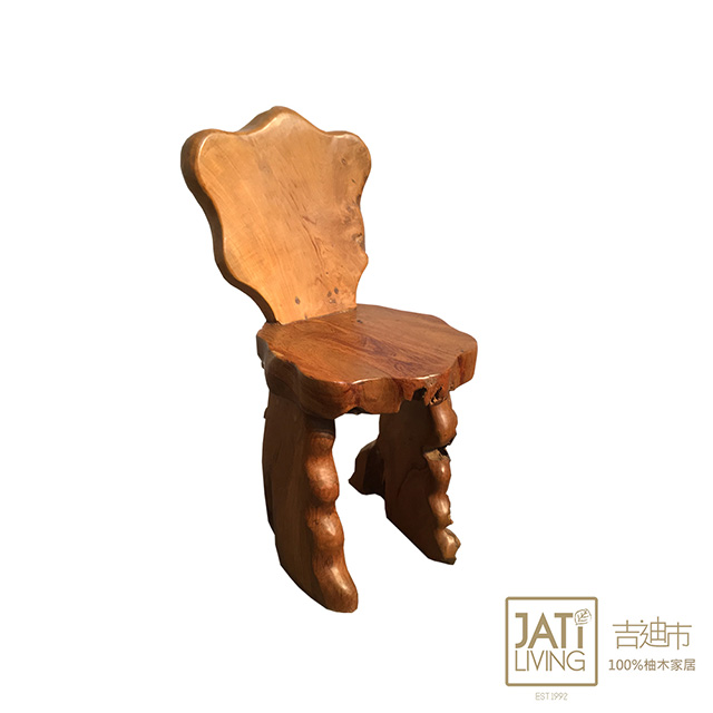 【吉迪市柚木家具】柚木造型椅凳/矮凳/休閒椅 -pc