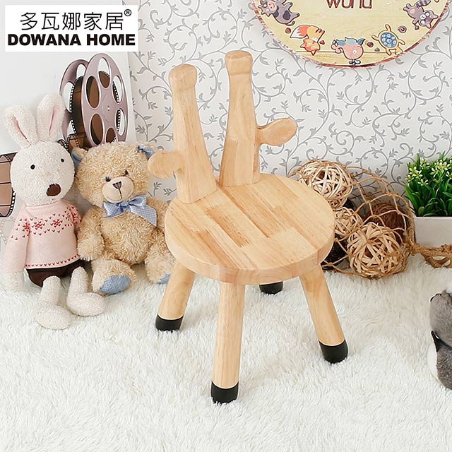 【多瓦娜】可愛實木DIY寶寶椅-四款動物造型