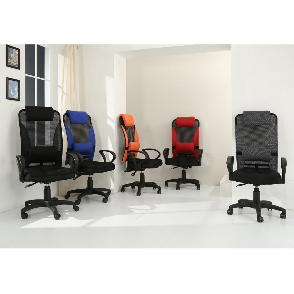 《BuyJM》3D座墊多功能高背辦公椅/電腦椅