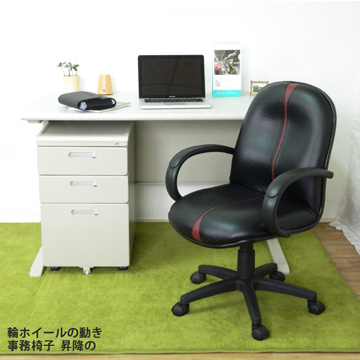 【時尚屋】CD140HF-34灰色辦公桌櫃椅組Y700-8+Y702-19+FG5-HF-34