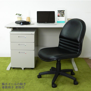 【時尚屋】CD140HE-34灰色辦公桌櫃椅組Y700-8+Y702-19+FG5-HE-34