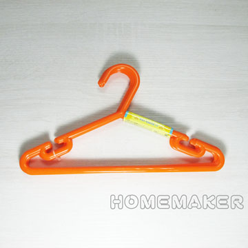 [Home+幸福雜貨 衣架(橘)-6組入