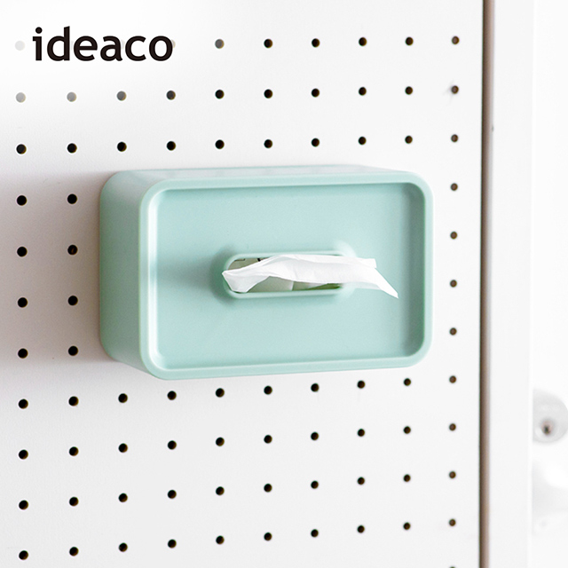 【日本IDEACO】壁掛/桌上兩用餐巾紙盒(內徑17X10.6X7.5CM)