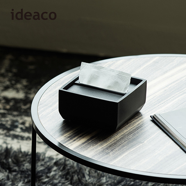 【日本IDEACO】方形下降式沉蓋砂岩餐巾紙盒