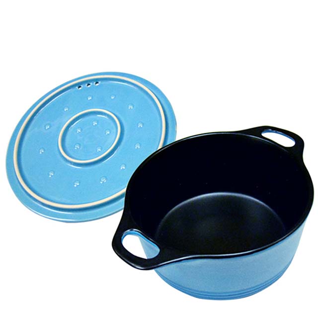 SILWA西華名鍋 繽紛鑄陶鍋(藍色)