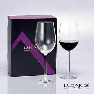 泰國LUCARIS 上海波爾多無鉛水晶紅酒杯-2入組