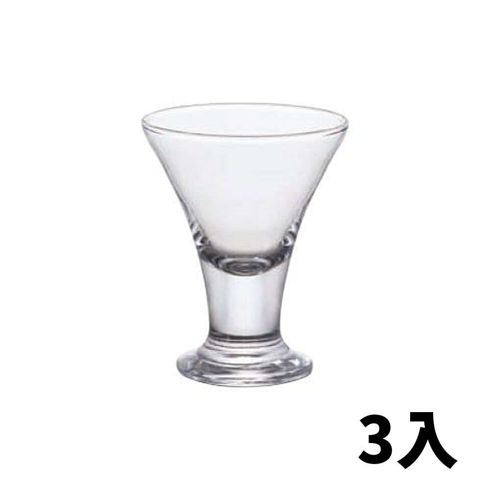 日本ADERIA 強化寬口甜點杯170ml(3入組)
